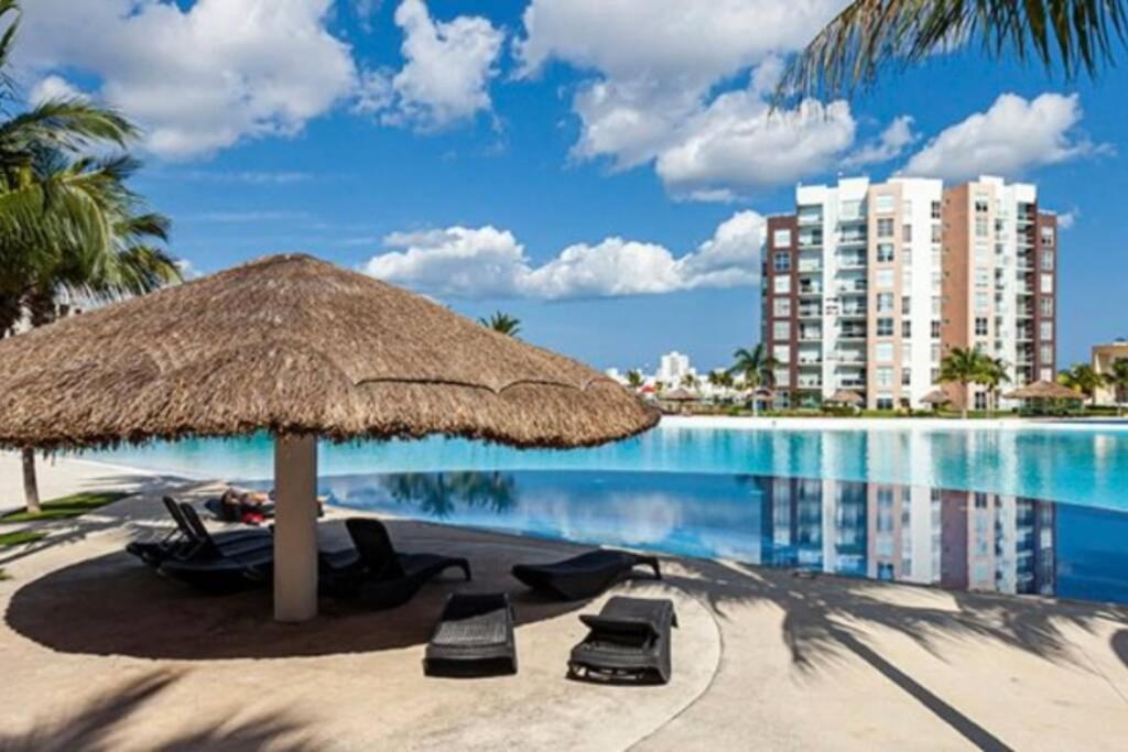 Departamento Dream Lagoons Κανκούν Εξωτερικό φωτογραφία