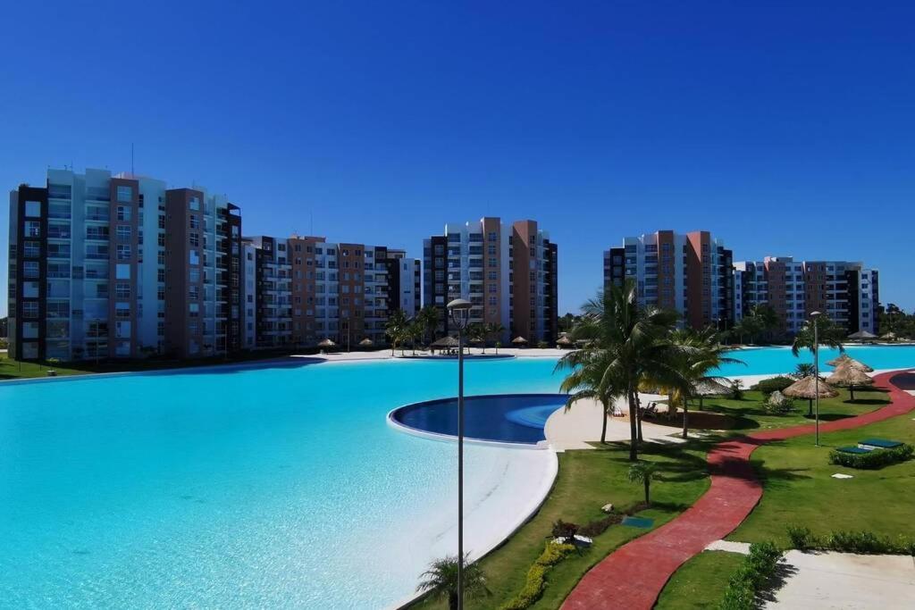 Departamento Dream Lagoons Κανκούν Εξωτερικό φωτογραφία